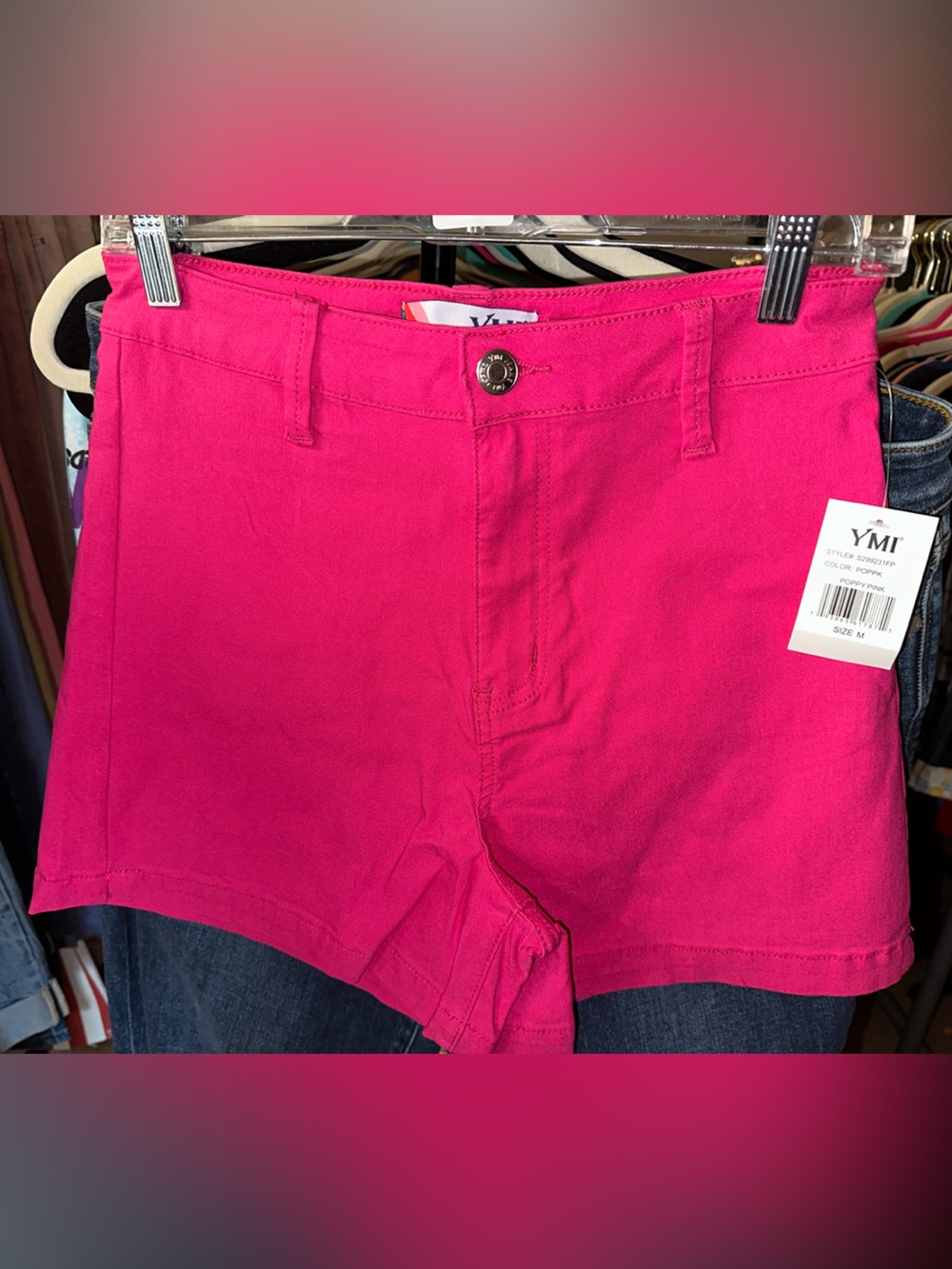 YMI Hot Pink Women's Casual Shorts